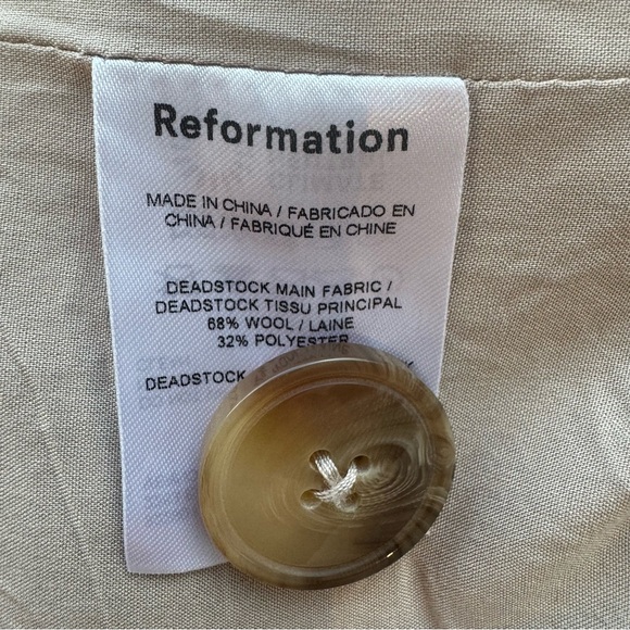 Reformation wool coat - Picture 8 of 11